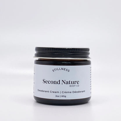 Stillness 60g Deodorant Jar - Low Baking Soda Formula